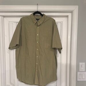 Roundtree & Yorke Men's Olive Green Shirt Like New 2XT